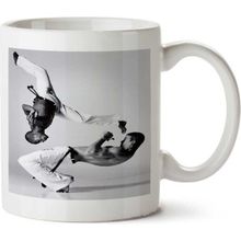 Art Hediye Capoeira Karate Tekwando İki Tarafı Baskılı Kupa Bardak