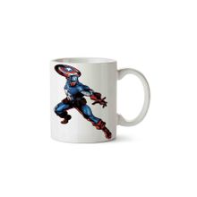 Art Hediye Captain America Masvel Capcom Kupa Bardak