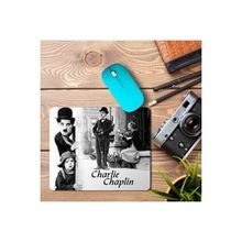 Art Hediye Charlie Charplin Baskılı 23x19 cm Mouse Pad