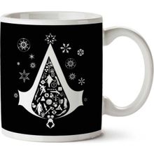 Art Hediye Christmas Tree Assassins Creed Iki Tarafı Baskılı Kupa Bardak