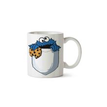Art Hediye Cookie Monsters Kurabiye Canavarı Baskılı Kupa Bardak