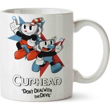 Art Hediye Cuphead And Mugman Kupa Bardak