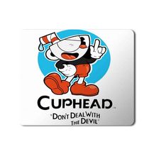 Art Hediye Cuphead Dont Deal With the Devil 2 Baskılı 23x19 cm Mouse Pad