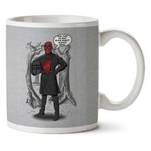 Art Hediye Deadpool Invincible Black Knight İki Tarafı Baskılı Kupa Bardak