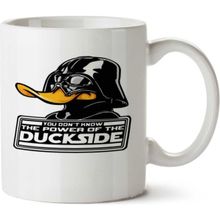 Art Hediye Duckside Star Wars İki Tarafı Baskılı Beyaz Kupa