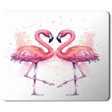Art Hediye Flamingo Aşk 2 Baskılı 23x19 cm Mouse Pad