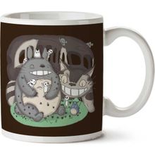 Art Hediye Forest Friends My Neighbor Totoro Iki Tarafı Baskılı Kupa Bardak