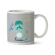 Art Hediye French Pirate Hairdresser Monster İki Tarafı Baskılı Kupa Bardak