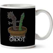 Art Hediye Growing Up Groot Guardians Of The Galaxy İki Tarafı Baskılı Kupa Bardak