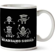 Art Hediye Headbang Squad Iki Tarafı Baskılı Kupa Bardak
