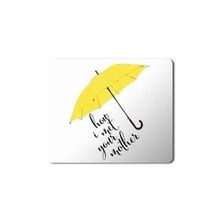Art Hediye How I Met Your Mother Yellow Umbrella 2 Baskılı 23x19 cm Mouse Pad