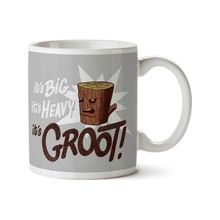 Art Hediye Its Big Its Heavy Its Groot Guardians Of The Galaxy Ren And Stimpy 01 İki Tarafı Baskılı Kupa Bardak