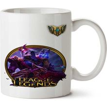 Art Hediye Jhin Lol İki Tarafı Baskılı Beyaz Kupa