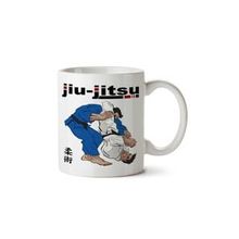 Art Hediye Jiu Jitsu İki Tarafı Baskılı Kupa Bardak