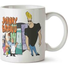 Art Hediye Johnny Bravo Dizayn Kupa Bardak
