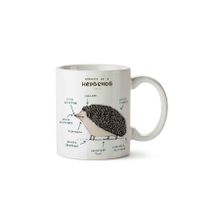 Art Hediye Kirpi Anatomisi Hedgehog Anatomy Kupa Bardak