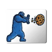 Art Hediye Kurabiye Canavarı Aduket Cookiedouken Baskılı 23x19 cm Mouse Pad