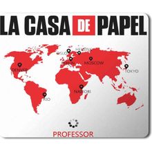 Art Hediye La Casa De Papel 4 Baskılı 23x19 cm Mouse Pad