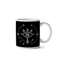 Art Hediye Legend Of Zelda Breath Of The Wild Sheikah Eye White01 İki Tarafı Baskılı Kupa Bardak