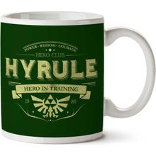 Art Hediye Legend Of Zelda Hyrule Hero Club 01İki Tarafı Baskılı Kupa Bardak
