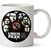Art Hediye Linkin Park Kolaj Kupa Bardak