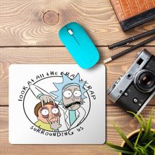 Art Hediye Look At All the Crap Surrounding Us Baskılı 23x19 cm Mouse Pad