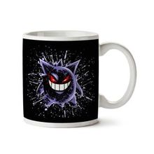 Art Hediye Pokemon Gengar Splatter İki Tarafı Baskılı Kupa Bardak