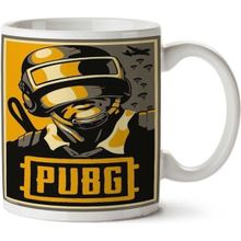 Art Hediye Pubg Oyun Poster İki Tarafı Baskılı Kupa Bardak