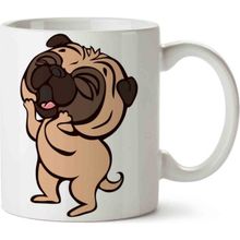 Art Hediye Pug Köpek Kupa Bardak