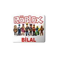 Art Hediye Roblox Karakterler Kişiye Özel İstediğiniz İsim Yazılır Baskılı 23x19 cm Mouse Pad
