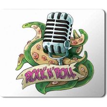 Art Hediye Rock N Roll Rock Roll Baskılı 23x19 cm Mouse Pad