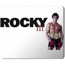 Art Hediye Rocky Balboa Apollo Baskılı 23x19 cm Mouse Pad