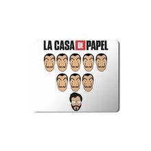 Art Hediye Salvador Dali La Casa De Papel Baskılı 23x19 cm Mouse Pad