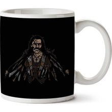 Art Hediye Say Hello To My Little Friends Machete İki Tarafı Baskılı Kupa Bardak