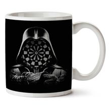 Art Hediye Siyah Dart Vader İki Tarafı Baskılı Kupa Bardak