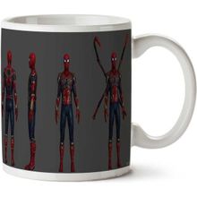 Art Hediye Spiderman Örümcek Adam Aksesuarları İki Tarafı Baskılı Kupa Bardak