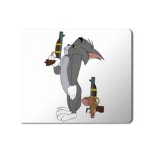 Art Hediye Tom and Jerry 2 Baskılı 23x19 cm Mouse Pad
