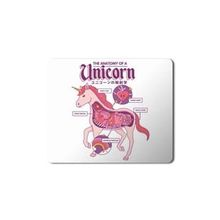 Art Hediye Unicorn Anatomy 2 Baskılı 23x19 cm Mouse Pad