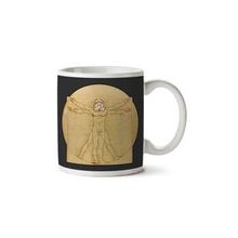 Art Hediye Vitruvian Stormtrooper Man Star Wars Da Vinci İki Tarafı Baskılı Kupa Bardak