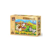 Art Kids Romantik İnek 25 Parça Ahşap Puzzle