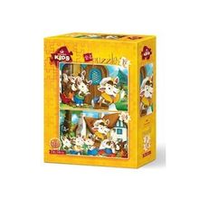Art Kids Sevimli İnekler 12 + 24 Parça Puzzle
