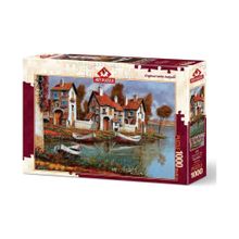 Art Puzzle 1000 Parça Cerchıo Evleri İtalya Puzzle