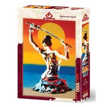 Art Puzzle 1000 Parça Trenle Yolculuk Puzzle