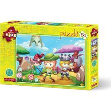 Art Puzzle 50 Parça Üç Küçük Kahraman