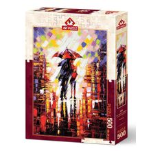 Art Puzzle Şemsiye Altındaki Aşk 500 Parça Puzzle