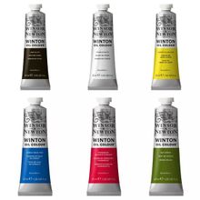 Art Tuval Winsor & Newton 1 6 Renk 37 ml Winton Premium Yağlı Boya Seti