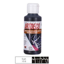 Artdeco 1018 100 ml Siyah Örümcek Çatlatma Boyası