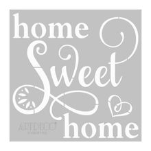 Artdeco 113 Home Sweet Home 30x30 cm Stencil Boyama Şablonu