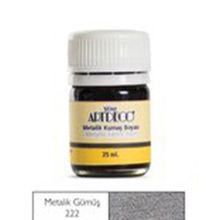 Artdeco 222A Extra Gümüş Metalik Kumaş Boyası