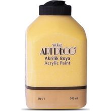 Artdeco 3032 500 ml Kanarya Sarısı - Sarı Akrilik Ahşap Boyası